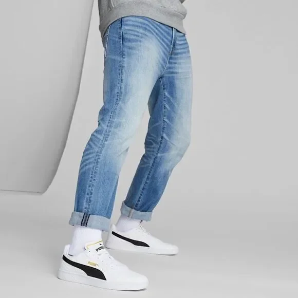 Puma Astro Kick Black White Shoes Synthetic Sneakers Size 10,5 - Picture 3 of 12